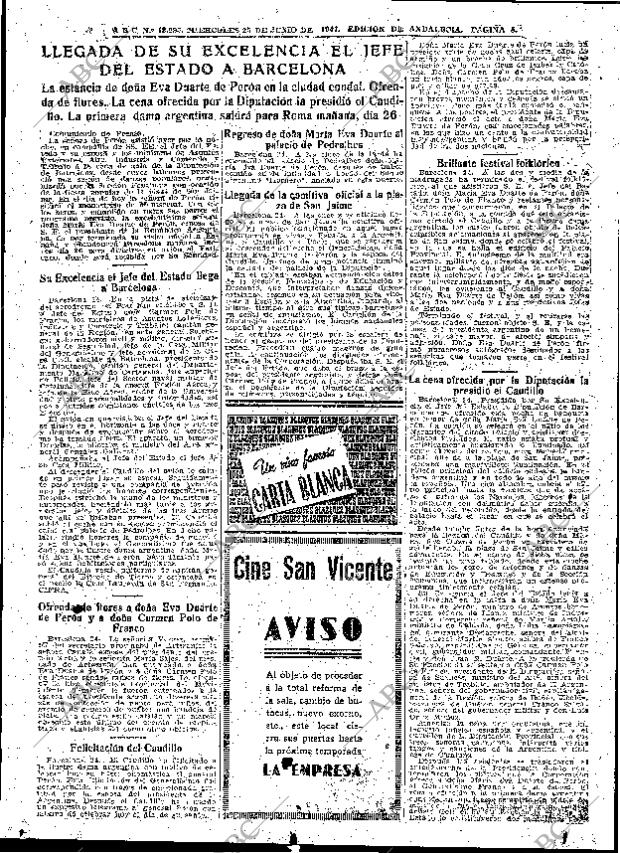 ABC SEVILLA 25-06-1947 página 5