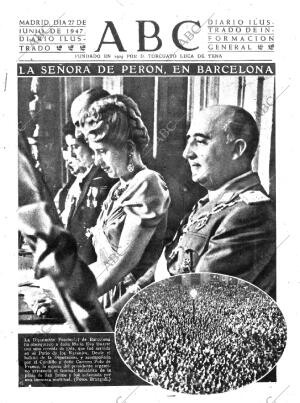 ABC MADRID 27-06-1947 página 1