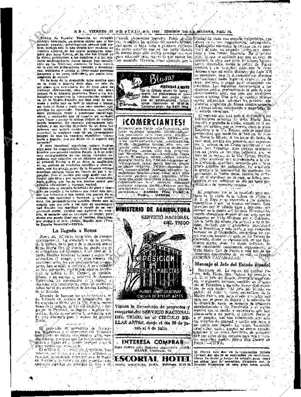 ABC MADRID 27-06-1947 página 11