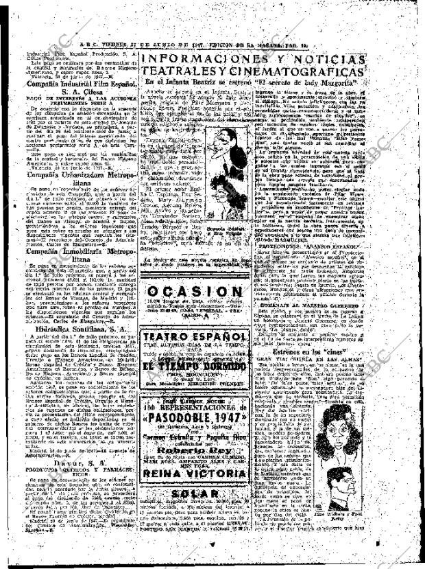 ABC MADRID 27-06-1947 página 19