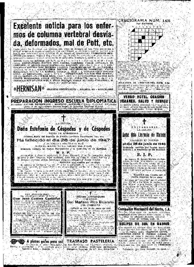 ABC MADRID 27-06-1947 página 23