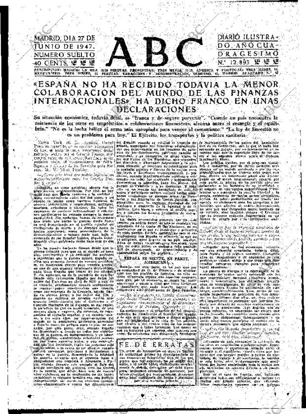ABC MADRID 27-06-1947 página 7