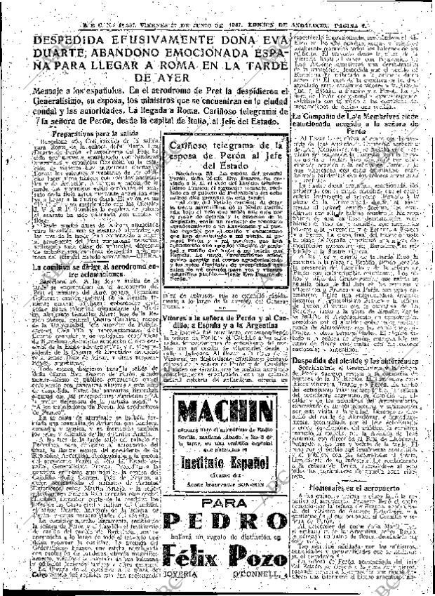 ABC SEVILLA 27-06-1947 página 7