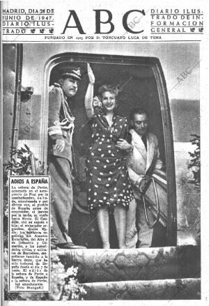 ABC MADRID 28-06-1947 página 1