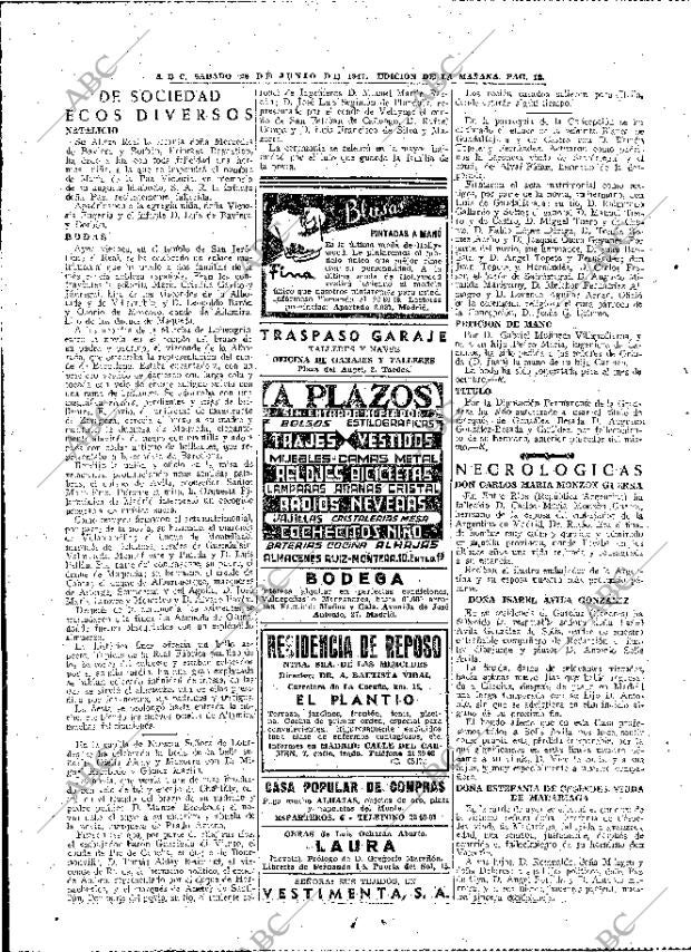 ABC MADRID 28-06-1947 página 12