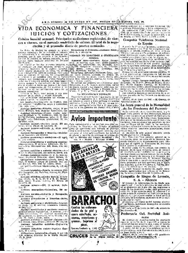 ABC MADRID 29-06-1947 página 28