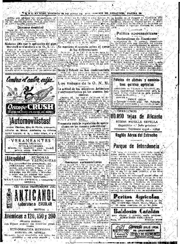 ABC SEVILLA 29-06-1947 página 10