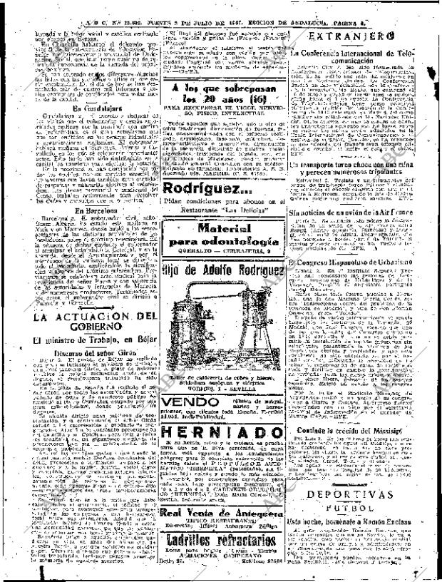 ABC SEVILLA 03-07-1947 página 6