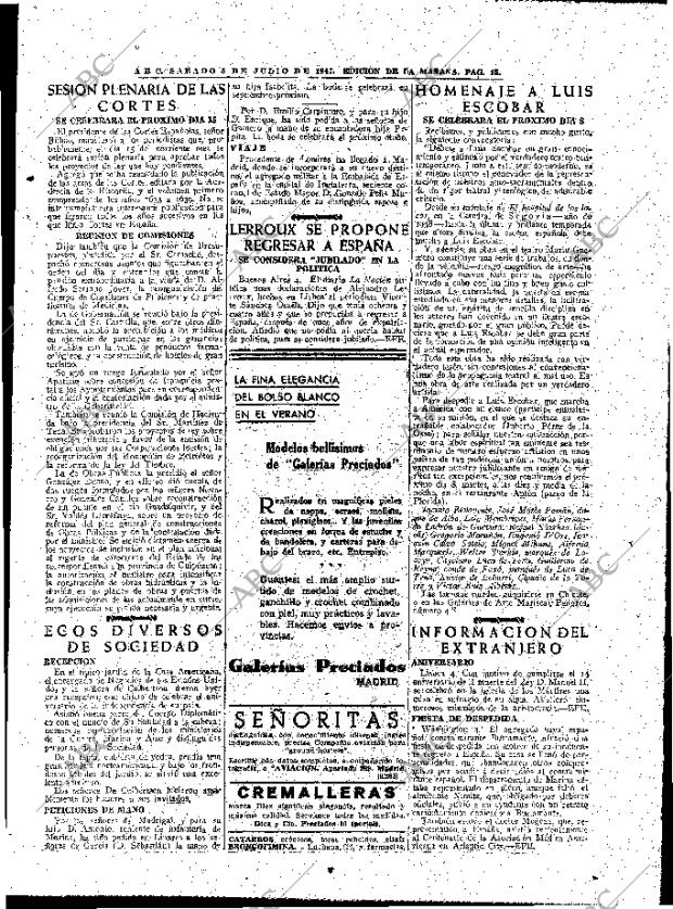 ABC MADRID 05-07-1947 página 15