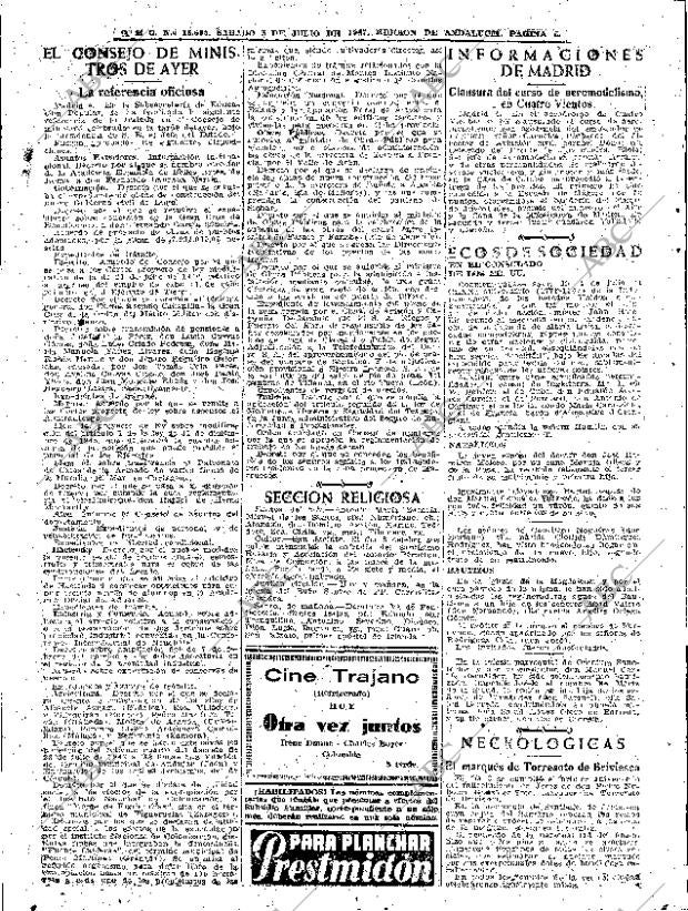 ABC SEVILLA 05-07-1947 página 4