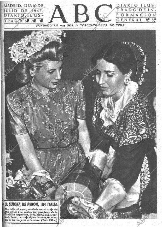 ABC MADRID 10-07-1947 página 1