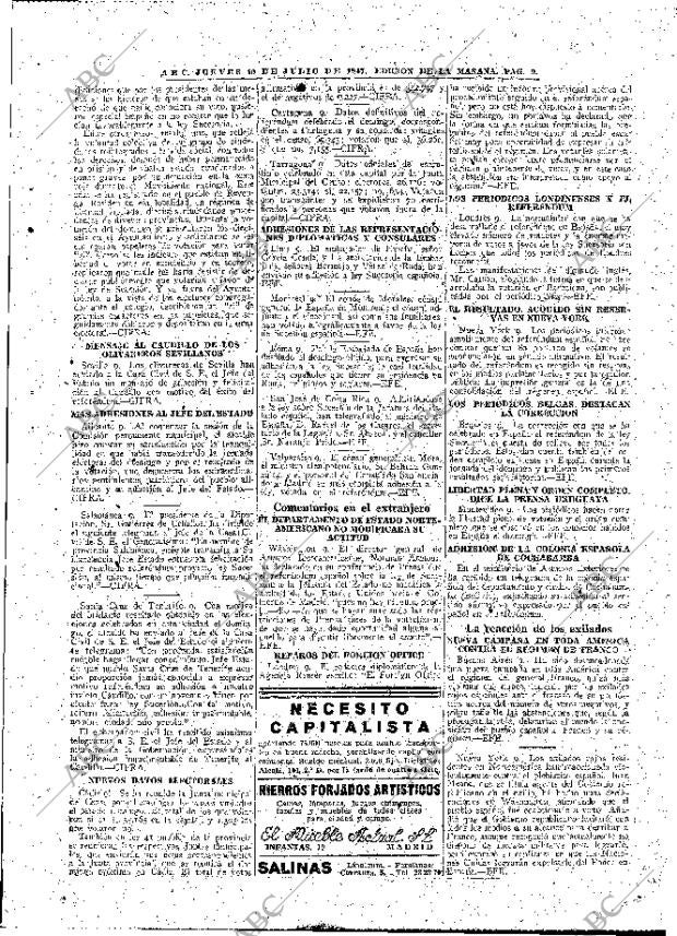 ABC MADRID 10-07-1947 página 9