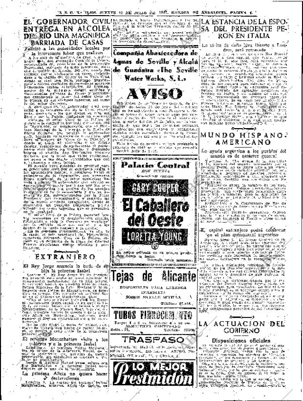 ABC SEVILLA 10-07-1947 página 4