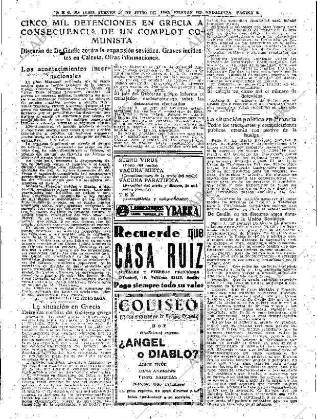 ABC SEVILLA 10-07-1947 página 5