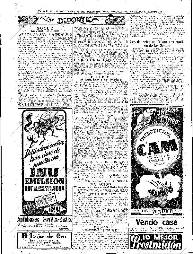 ABC SEVILLA 24-07-1947 página 8