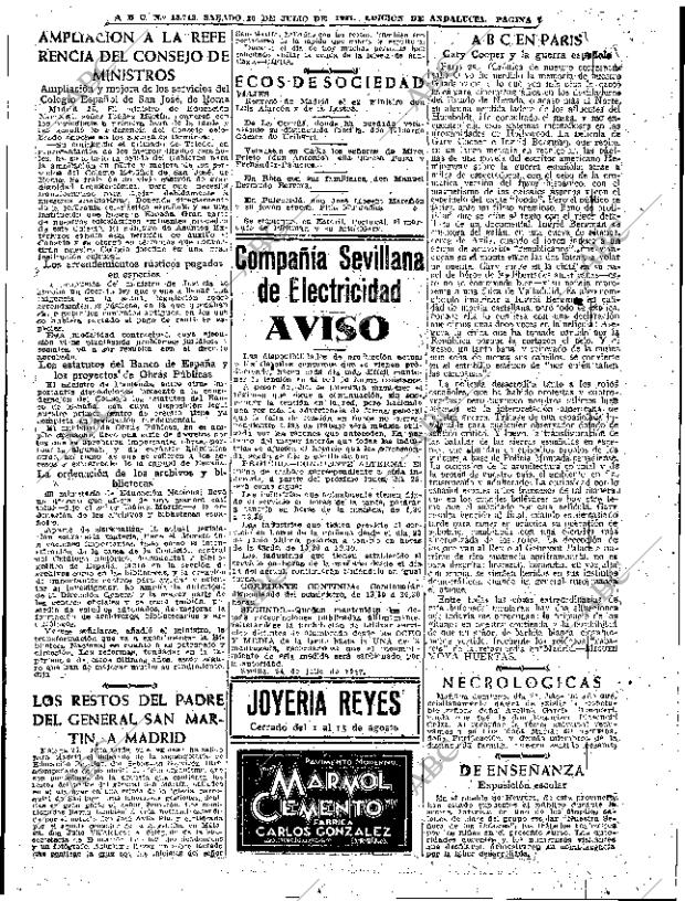 ABC SEVILLA 26-07-1947 página 7