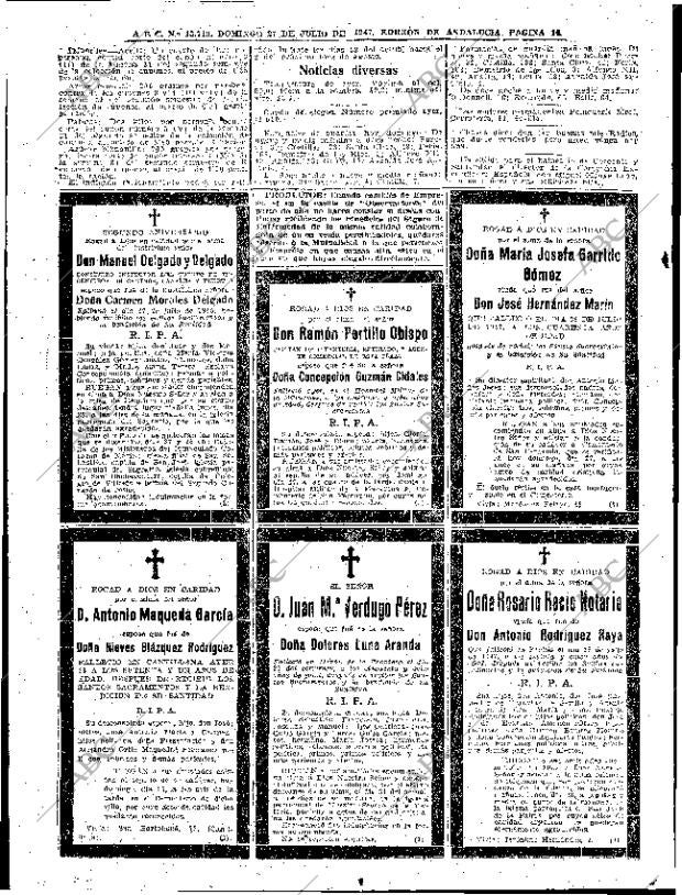 ABC SEVILLA 27-07-1947 página 14