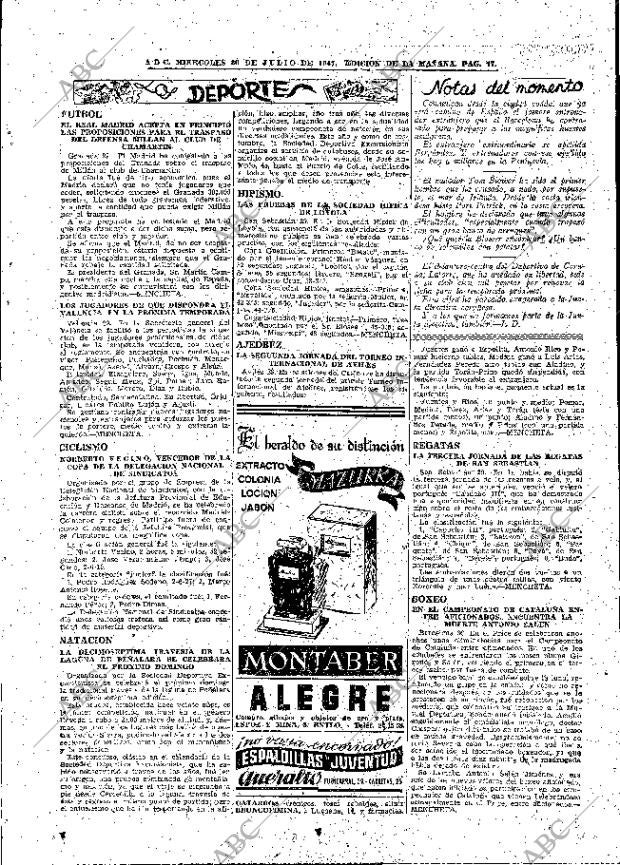 ABC MADRID 30-07-1947 página 17