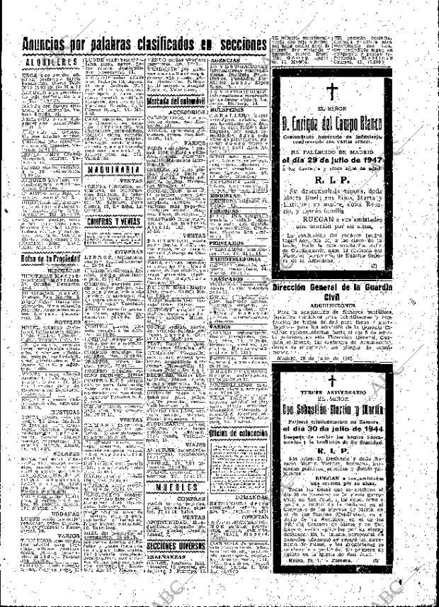 ABC MADRID 30-07-1947 página 19