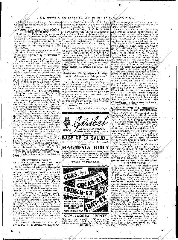 ABC MADRID 31-07-1947 página 8