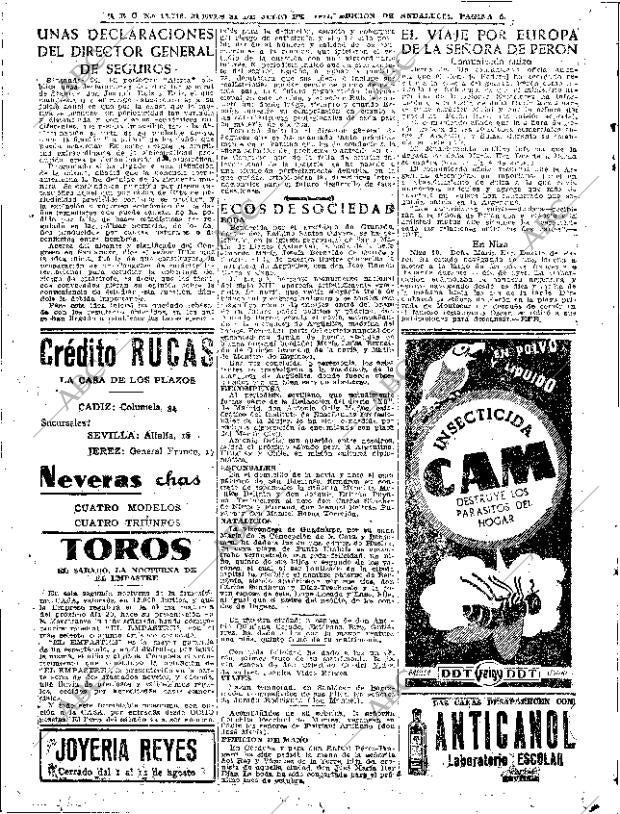 ABC SEVILLA 31-07-1947 página 4