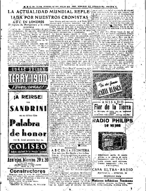 ABC SEVILLA 31-07-1947 página 7