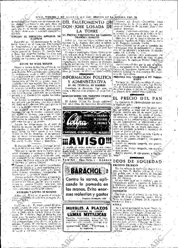 ABC MADRID 01-08-1947 página 12