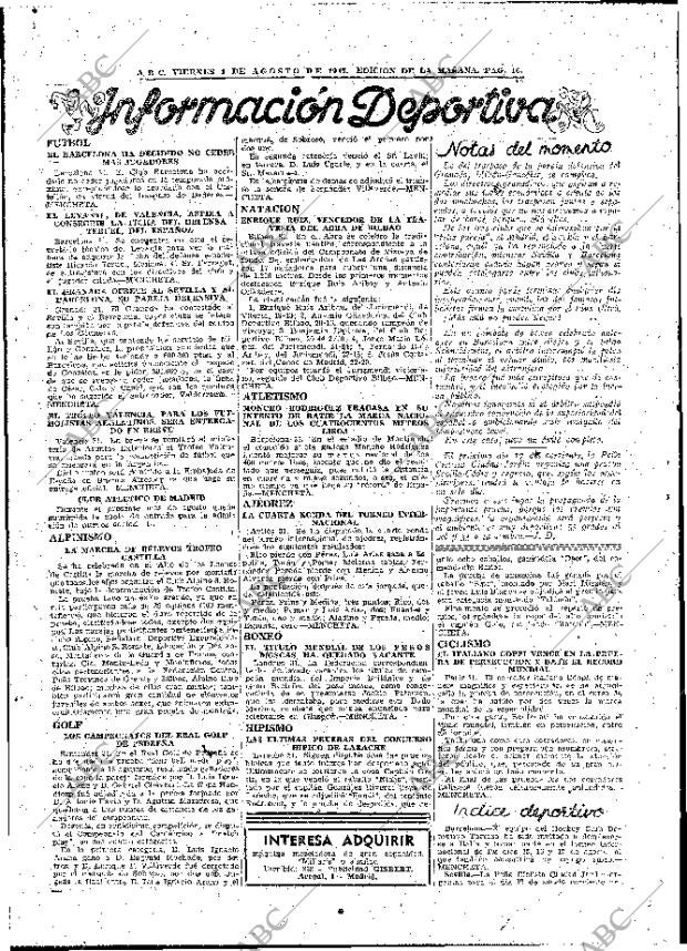 ABC MADRID 01-08-1947 página 16