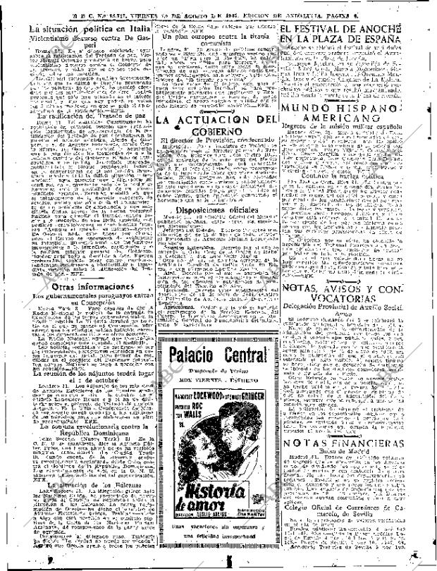 ABC SEVILLA 01-08-1947 página 6