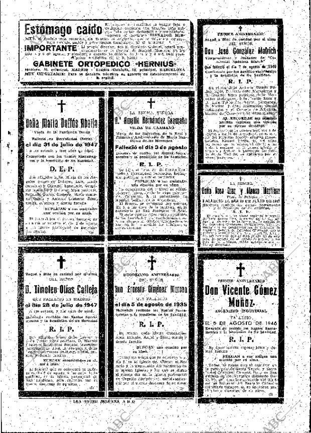 ABC MADRID 05-08-1947 página 29