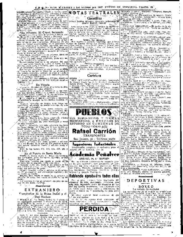 ABC SEVILLA 05-08-1947 página 12