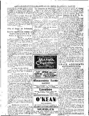 ABC SEVILLA 05-08-1947 página 6