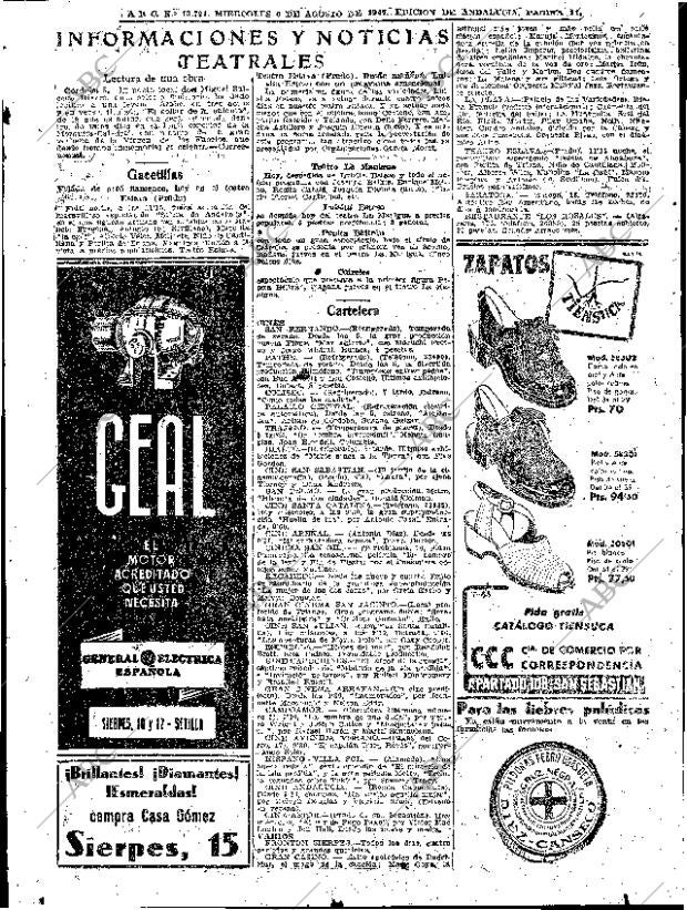 ABC SEVILLA 06-08-1947 página 11