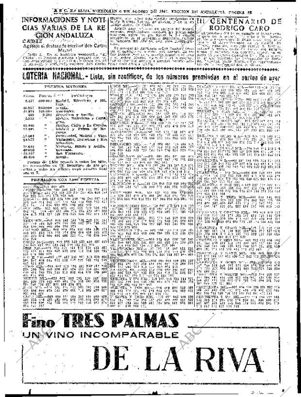 ABC SEVILLA 06-08-1947 página 12
