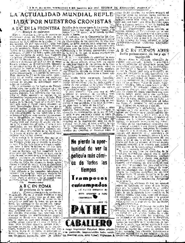 ABC SEVILLA 06-08-1947 página 7