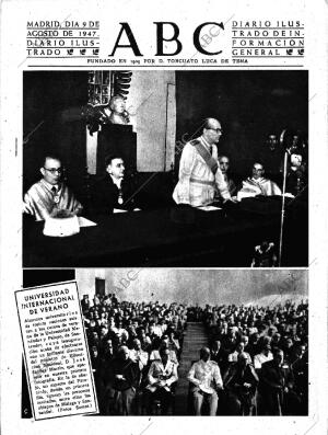 ABC MADRID 09-08-1947 página 1