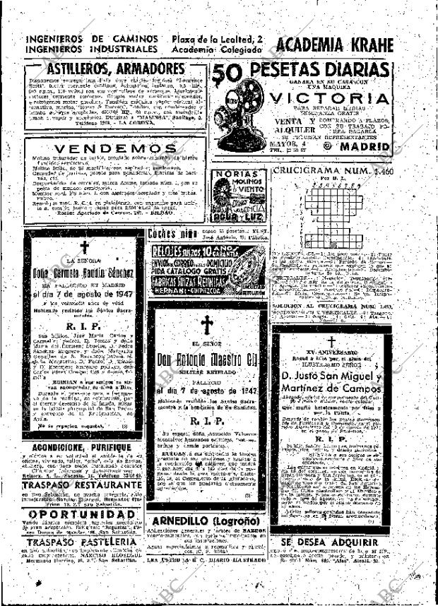 ABC MADRID 09-08-1947 página 19