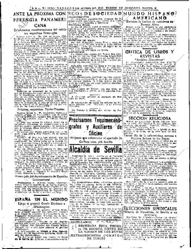 ABC SEVILLA 09-08-1947 página 4