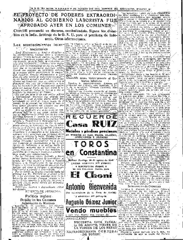 ABC SEVILLA 09-08-1947 página 5