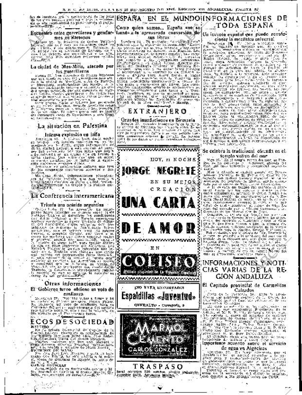 ABC SEVILLA 28-08-1947 página 8