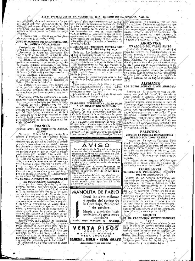 ABC MADRID 31-08-1947 página 16