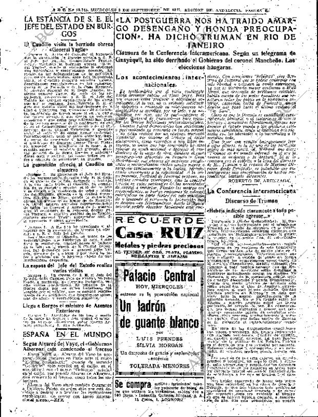 ABC SEVILLA 03-09-1947 página 5