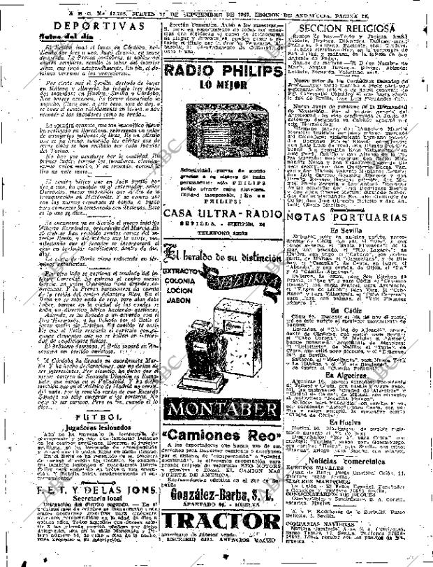 ABC SEVILLA 11-09-1947 página 12