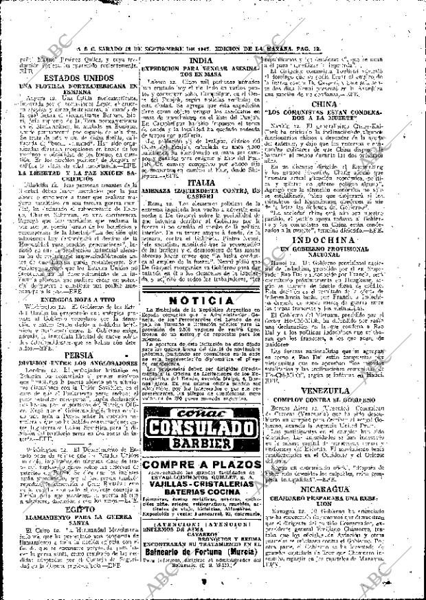 ABC MADRID 13-09-1947 página 12