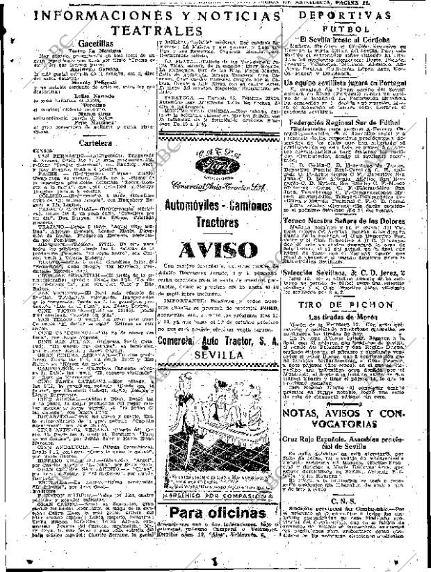 ABC SEVILLA 13-09-1947 página 11