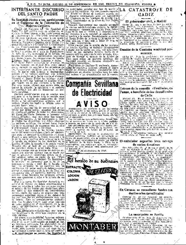ABC SEVILLA 13-09-1947 página 4