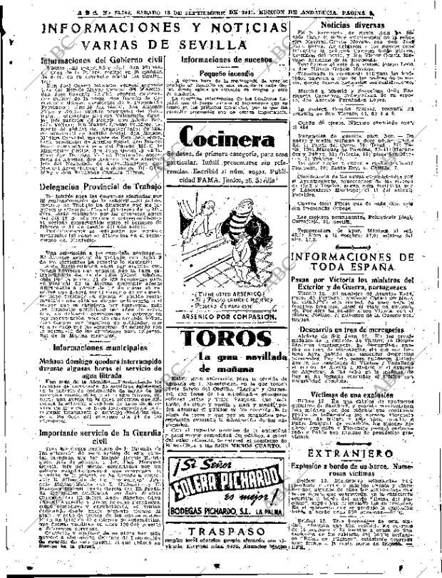 ABC SEVILLA 13-09-1947 página 9