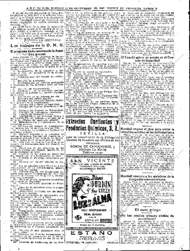ABC SEVILLA 14-09-1947 página 8