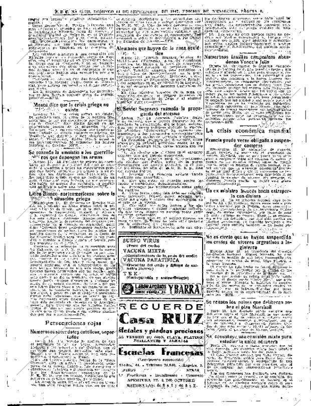 ABC SEVILLA 14-09-1947 página 9