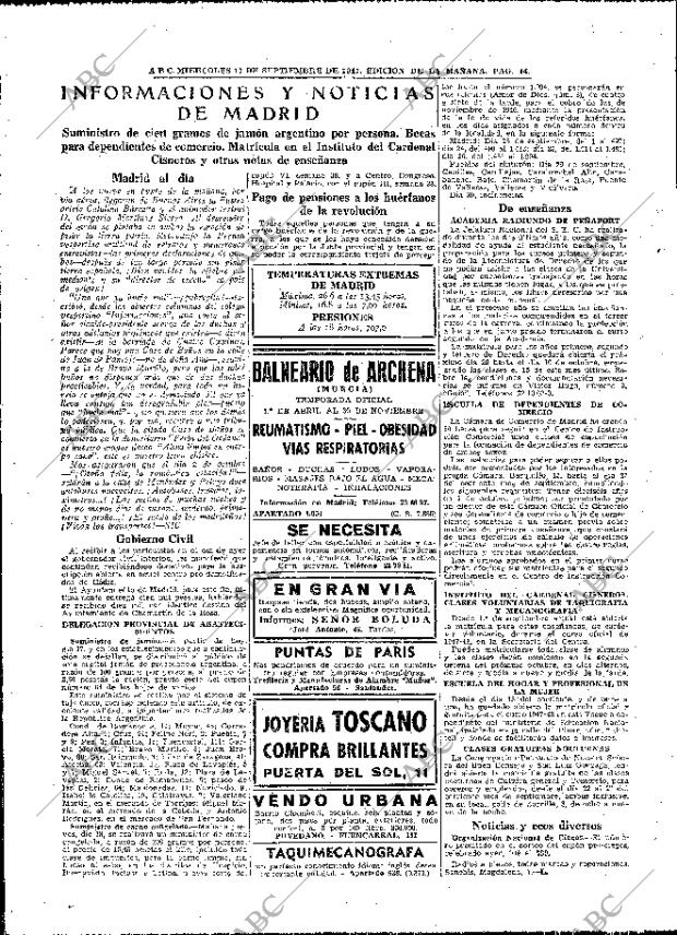 ABC MADRID 17-09-1947 página 14